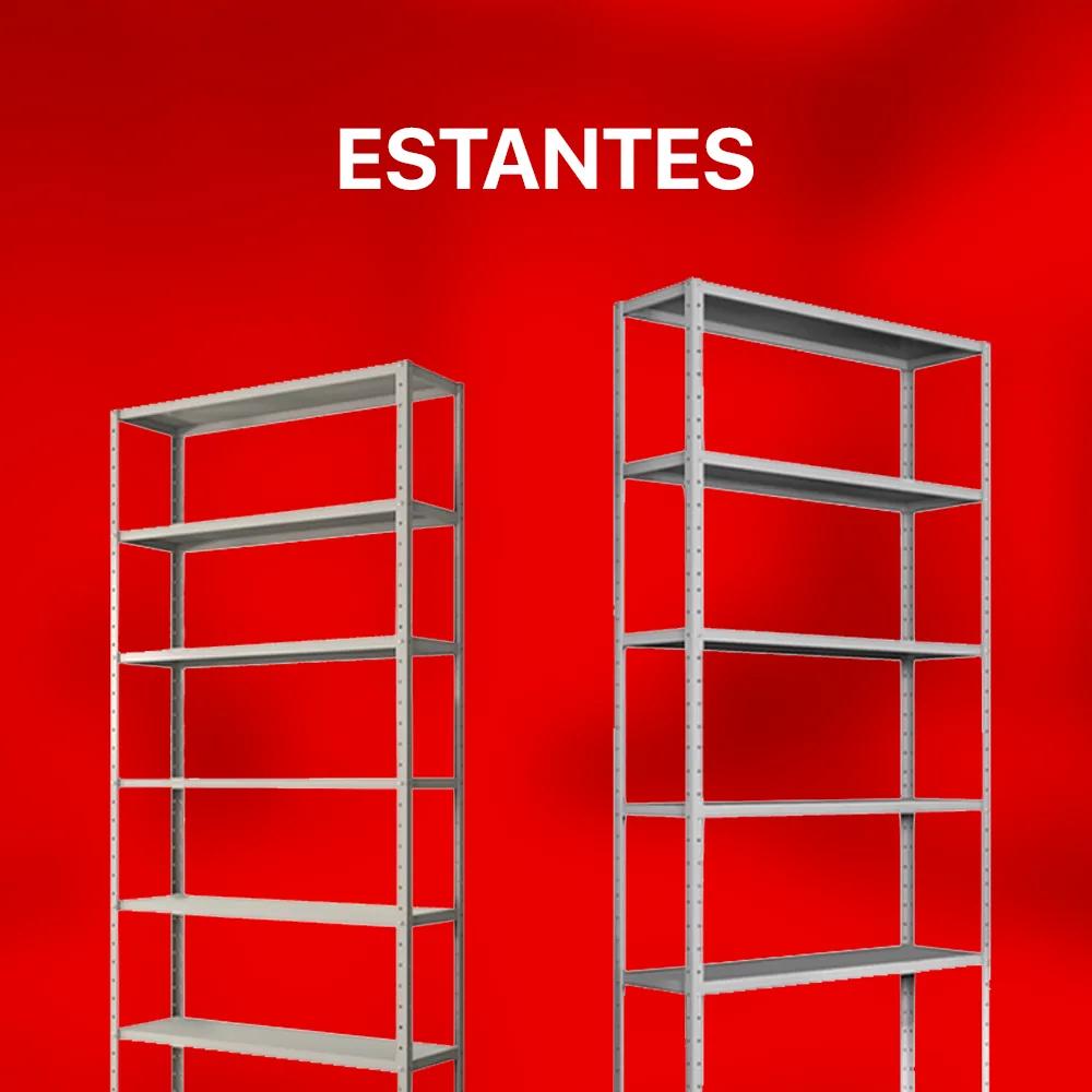 Ver estantes e prateleiras